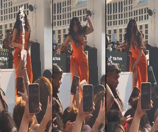 Not Cias Cardi B Atira Microfone Em Mulher Que Jogou Bebida Nela