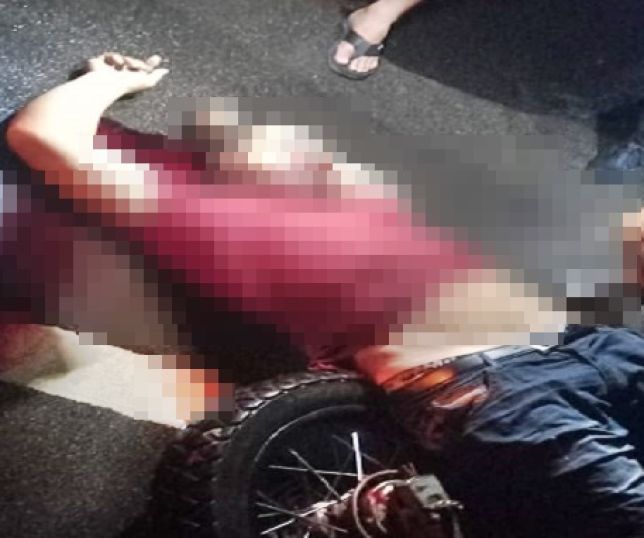 Notícias IMAGENS FORTES Homem morre na hora após violenta colisão de